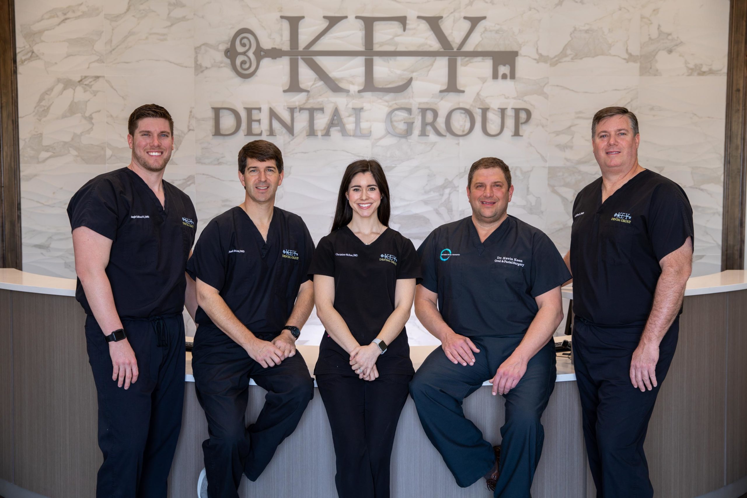 an image of the team at Key Dental Group in Pearl, Mississippi.